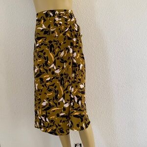 Nine West Olive Green Skirt SZ L 195